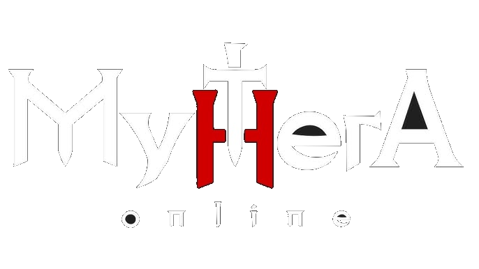 Mythera bot preview — cavebot, healing, loot and auto-equip on a 7.4 client
